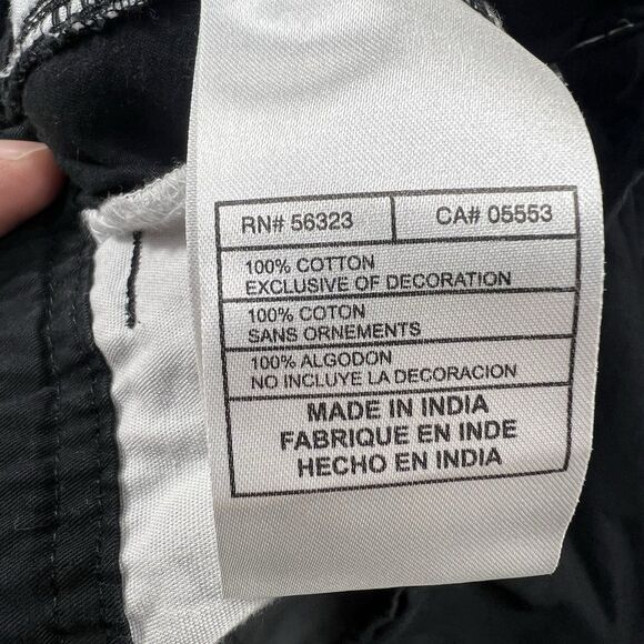 Vtg Nike 10’’ Cargo Shorts Mens Medium Loose Fit Skater Y2K Grunge Baggy - Picture 5 of 10